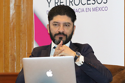 Dr. César Astudillo Reyes, Investigador del Instituto de Investigaciones Jurídicas de la UNAM